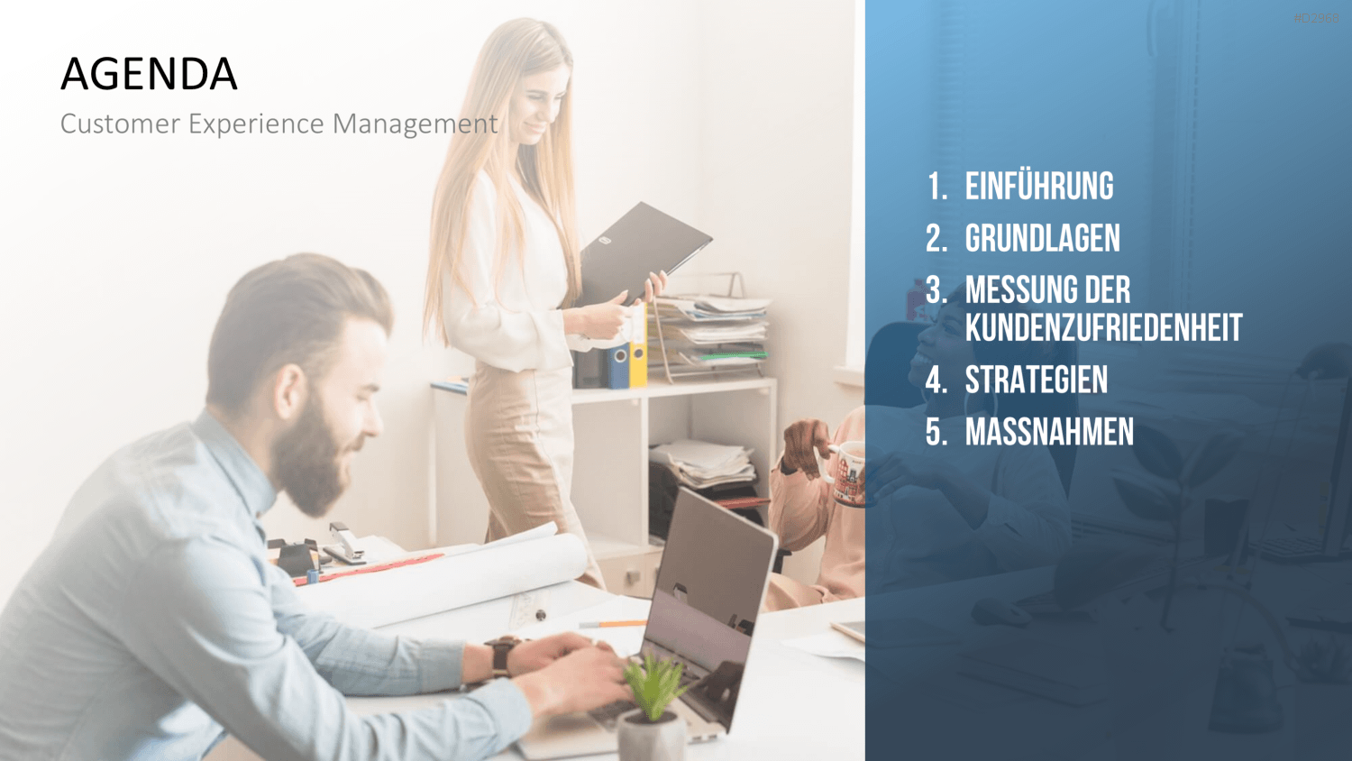 Customer Experience Management PowerPoint-Vorlage