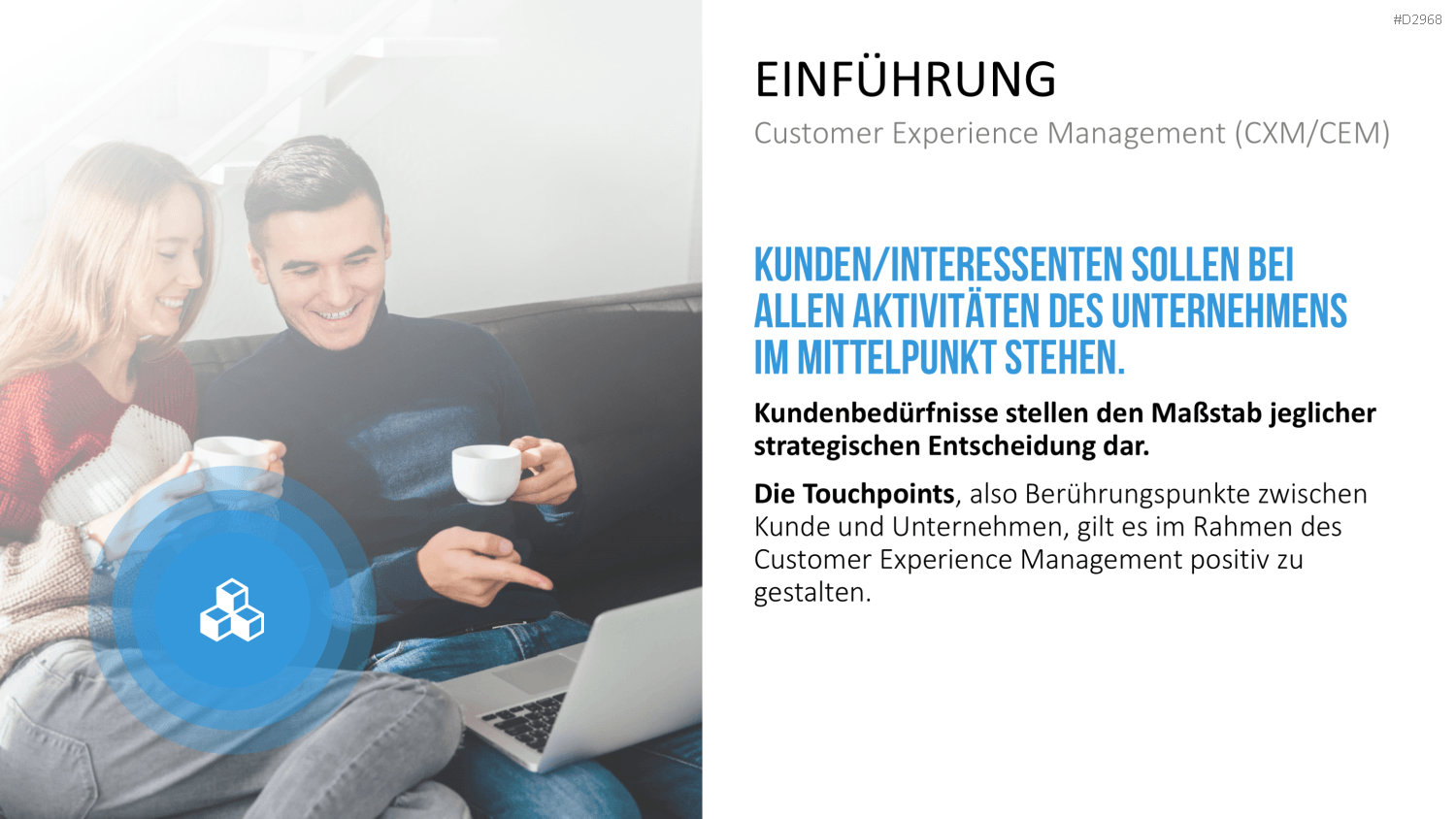 Customer Experience Management PowerPoint-Vorlage
