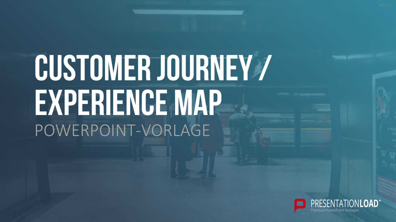 Customer Journey / Experience Map PowerPoint-Vorlage