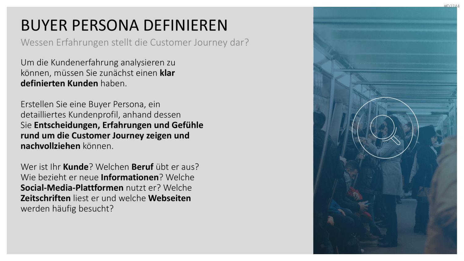 Customer Journey / Experience Map PowerPoint-Vorlage