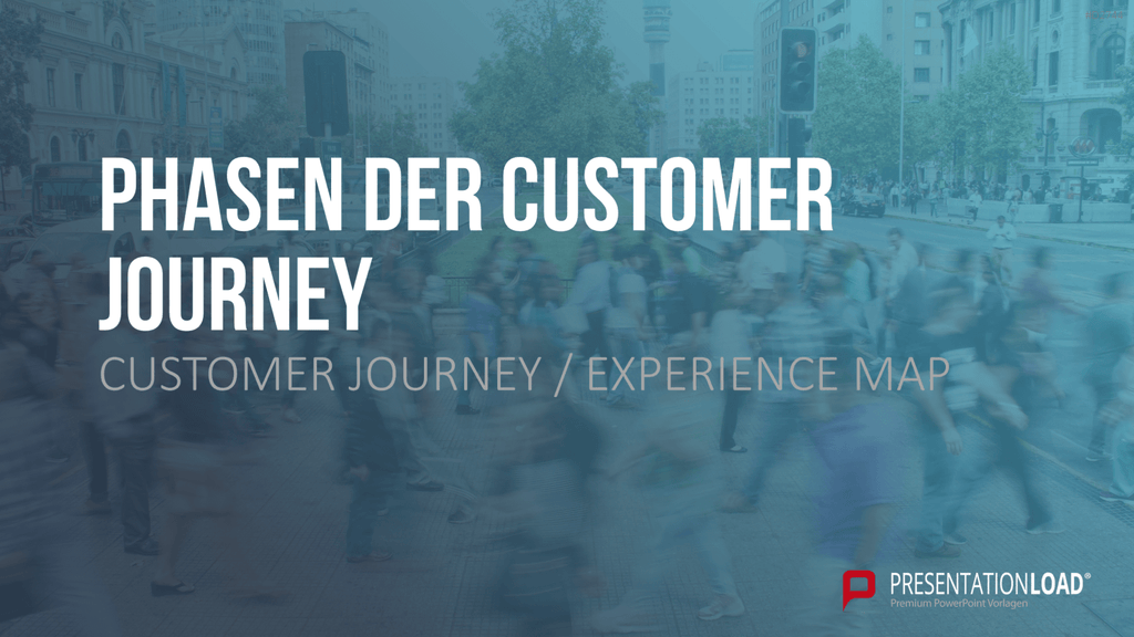 Customer Journey / Experience Map PowerPoint-Vorlage