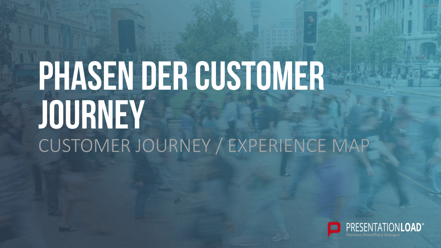 Customer Journey / Experience Map PowerPoint-Vorlage