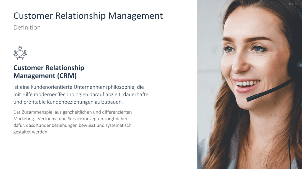 Customer Relationship Management PowerPoint-Vorlage
