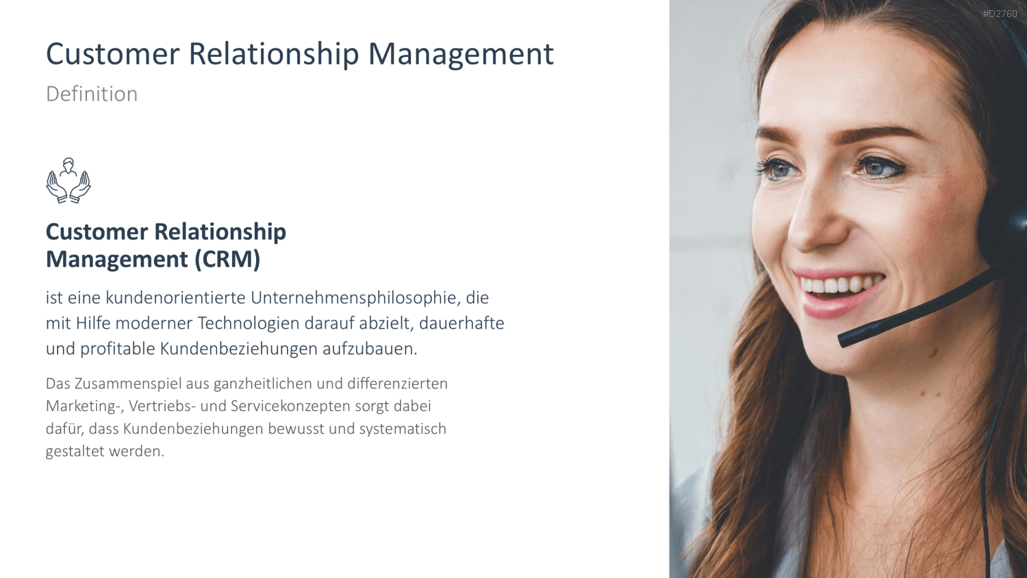 Customer Relationship Management PowerPoint-Vorlage