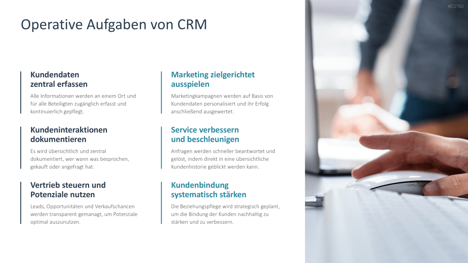 Customer Relationship Management PowerPoint-Vorlage