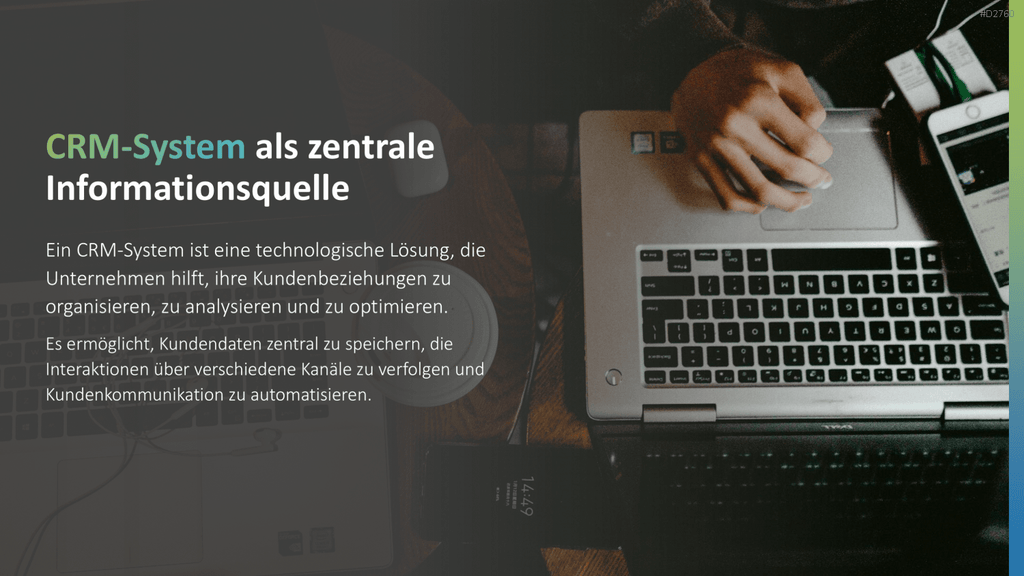 Customer Relationship Management PowerPoint-Vorlage