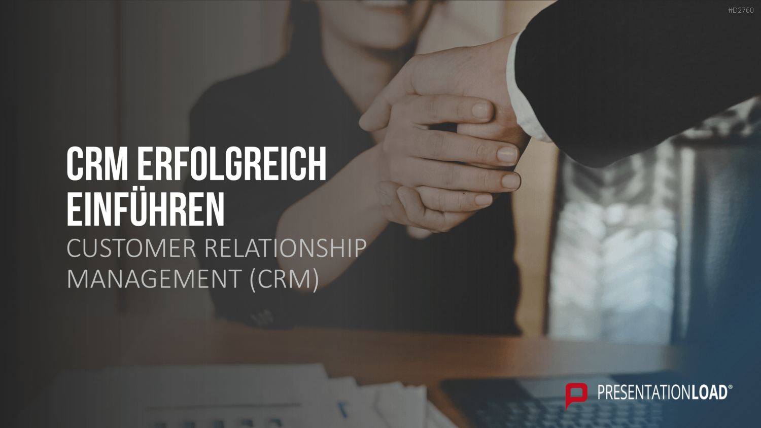 Customer Relationship Management PowerPoint-Vorlage
