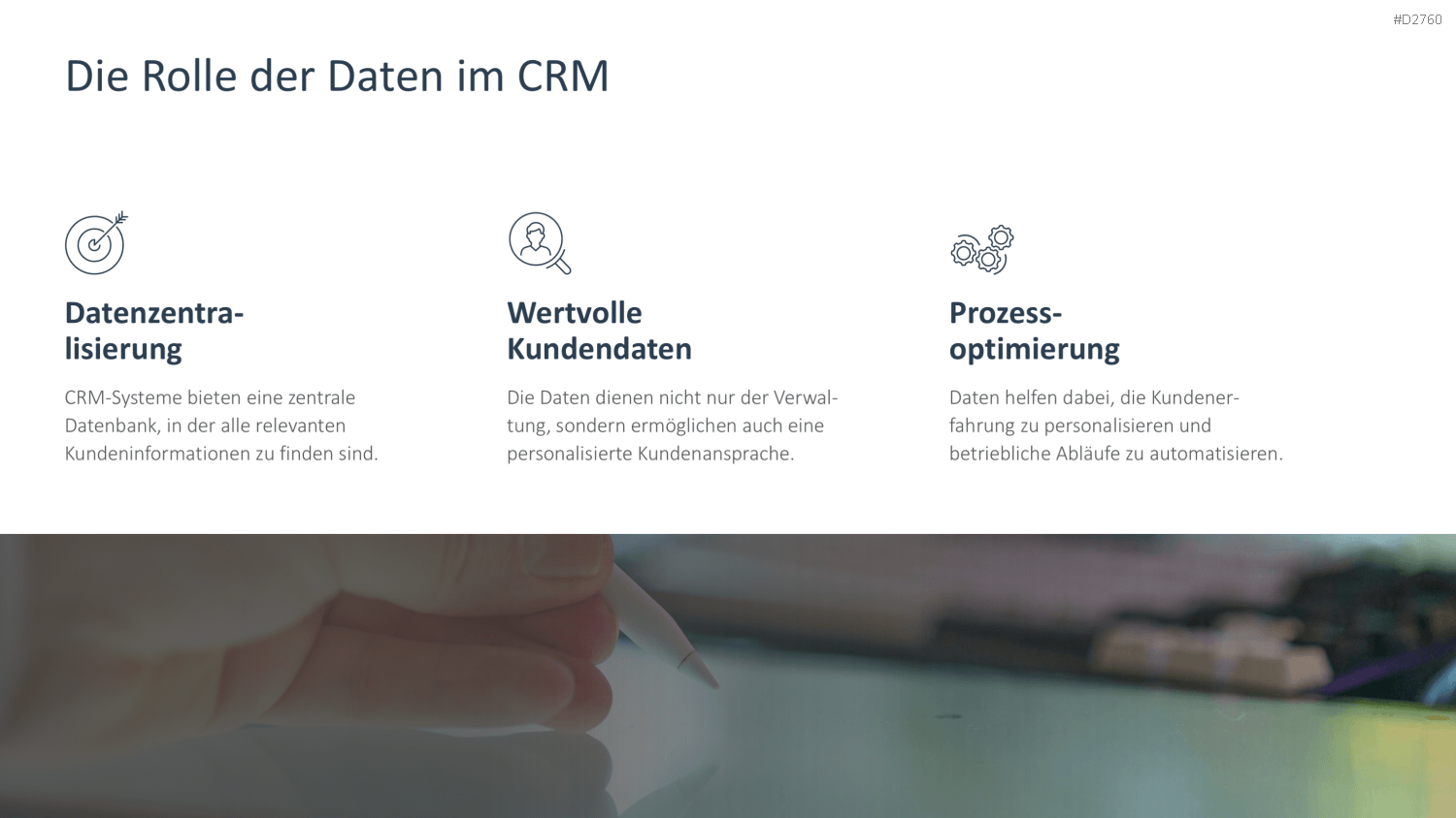 Customer Relationship Management PowerPoint-Vorlage