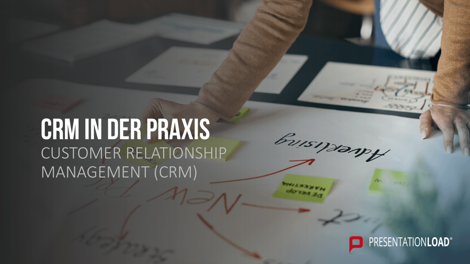 Customer Relationship Management PowerPoint-Vorlage