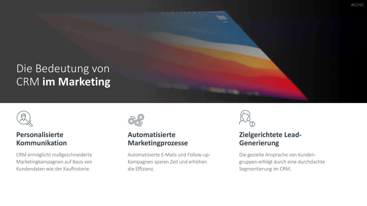 Customer Relationship Management PowerPoint-Vorlage