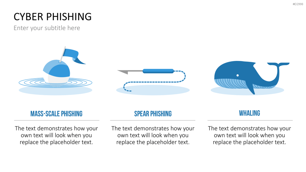 Cyber Phishing PowerPoint-Vorlage