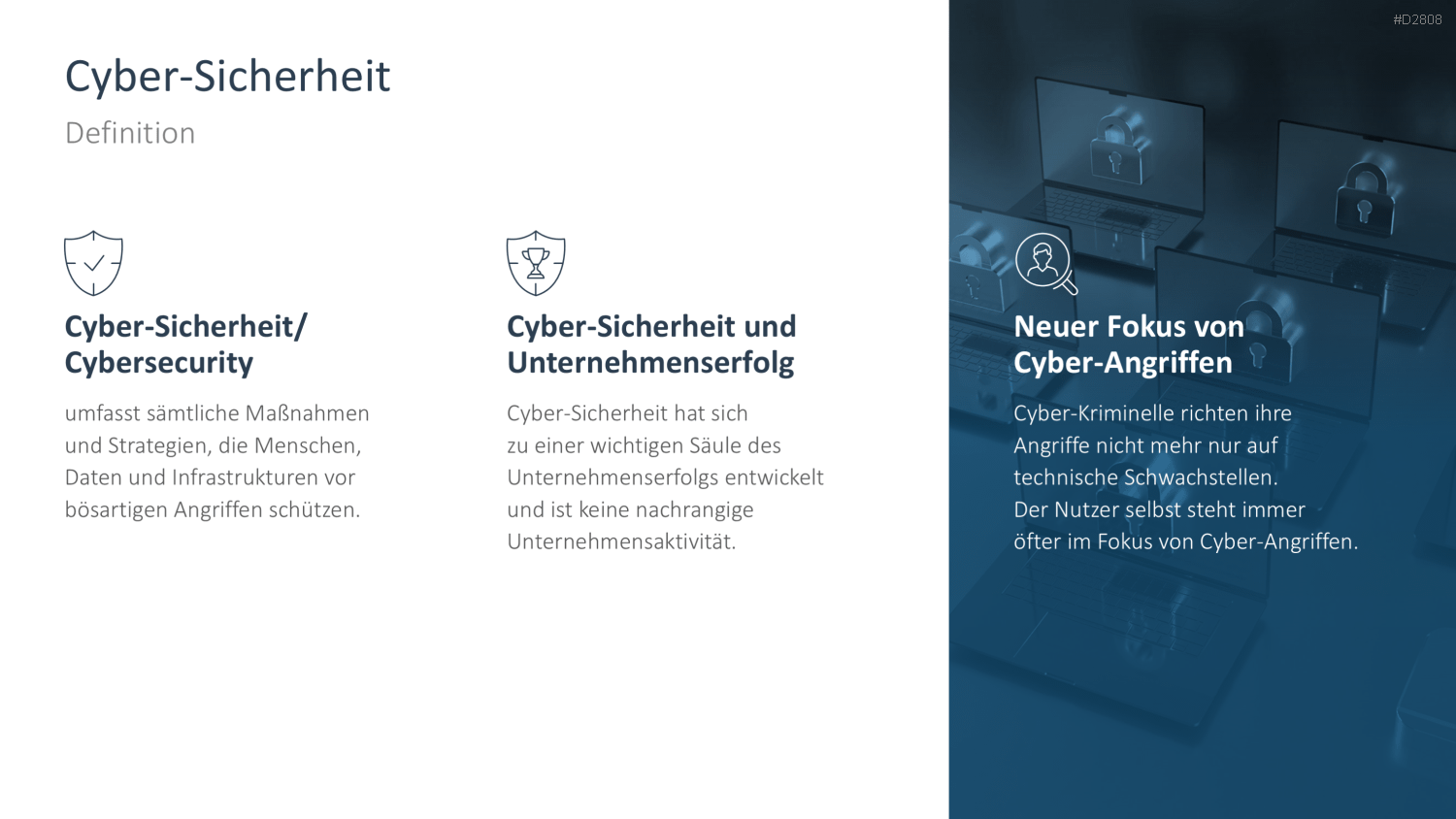 Cyber-Sicherheit PowerPoint-Vorlage