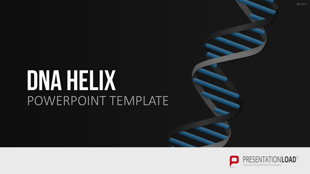 DNA Doppelhelix PowerPoint-Vorlage