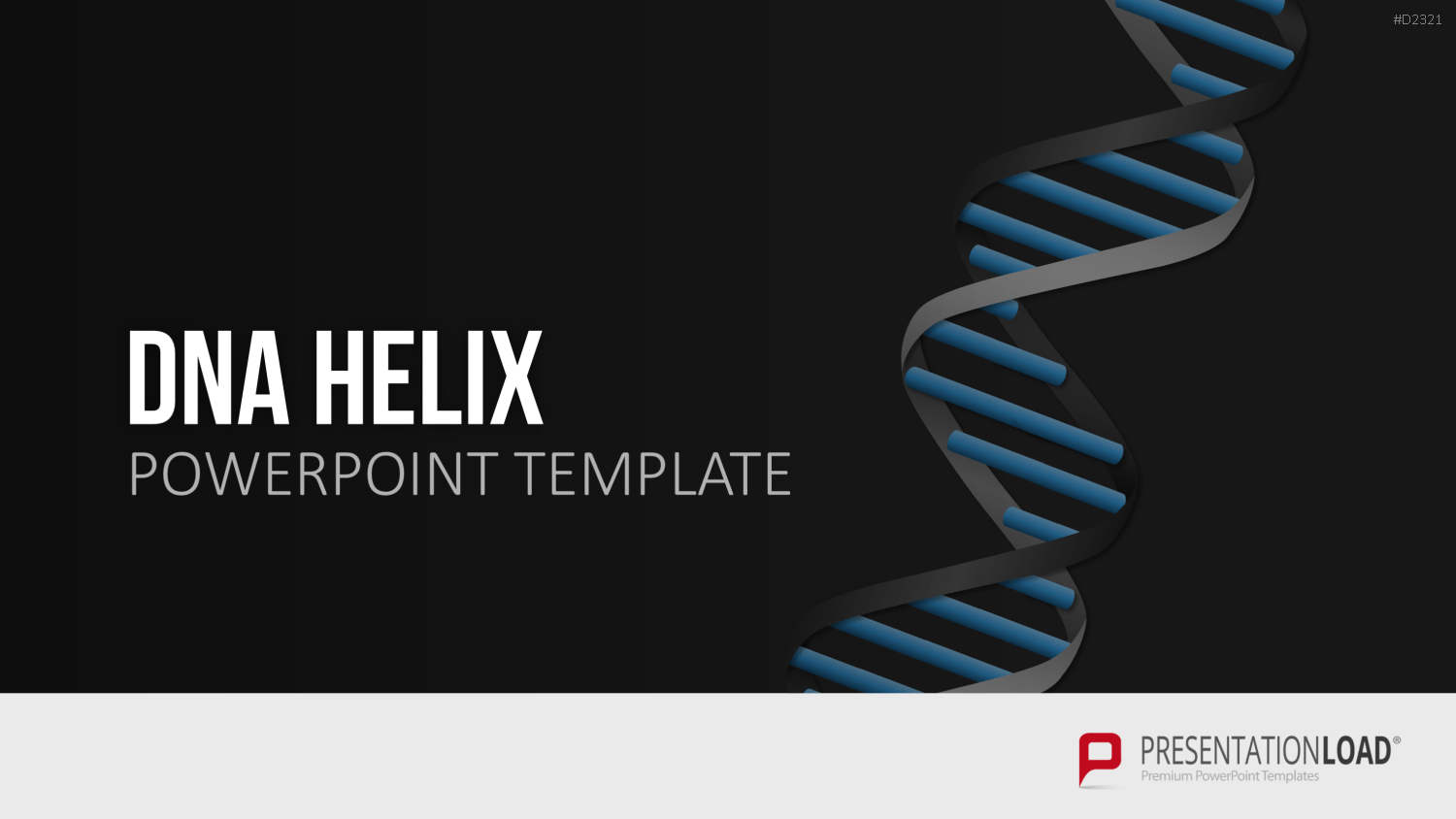 DNA Doppelhelix PowerPoint-Vorlage