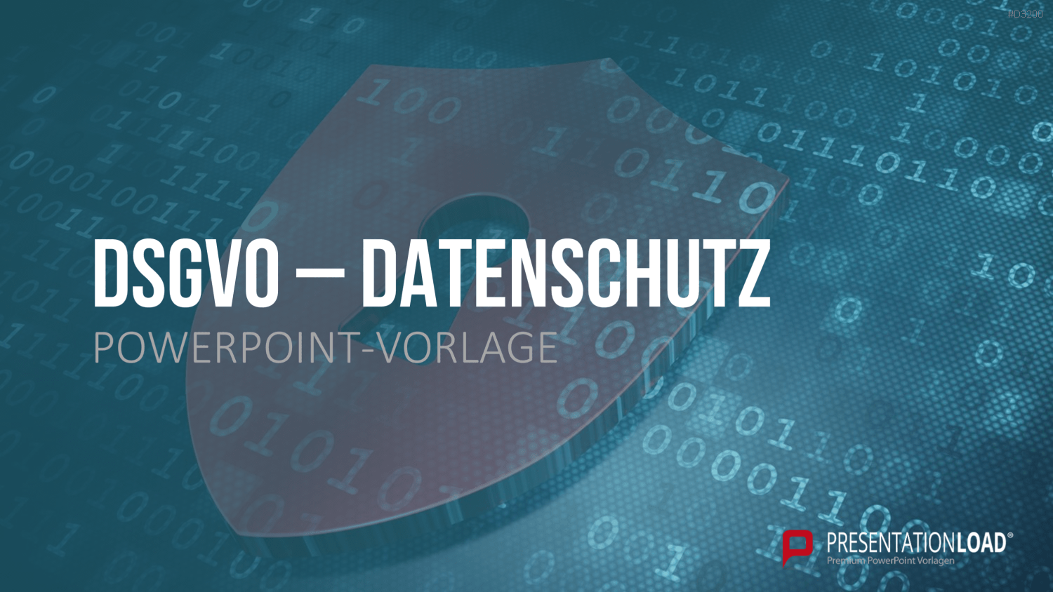 DSGVO Datenschutz PowerPoint-Vorlage