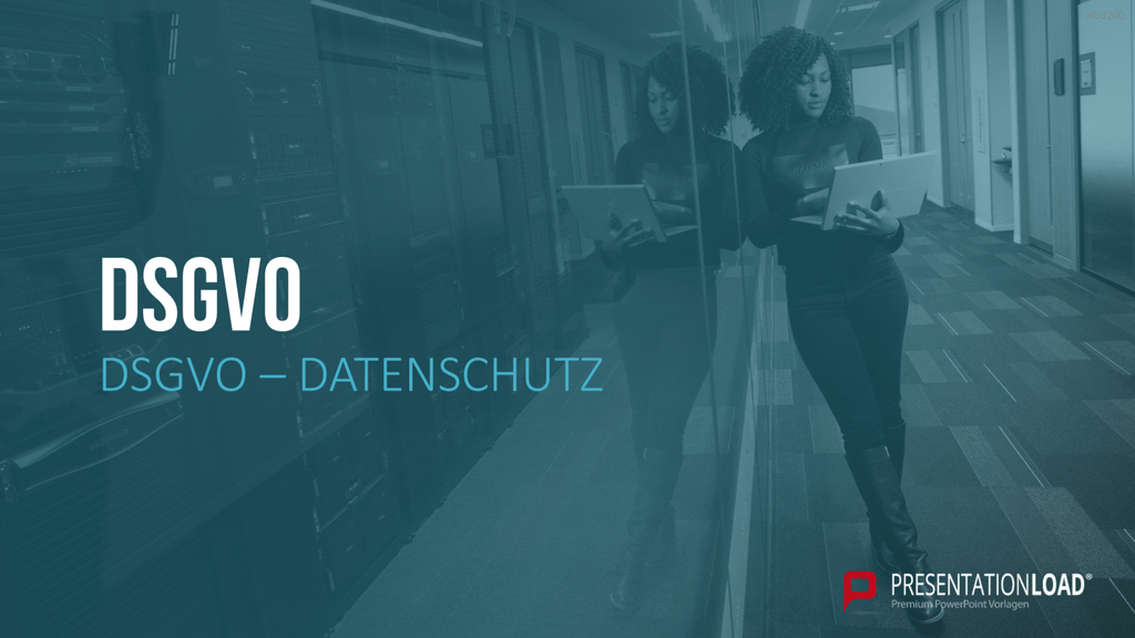 DSGVO Datenschutz PowerPoint-Vorlage