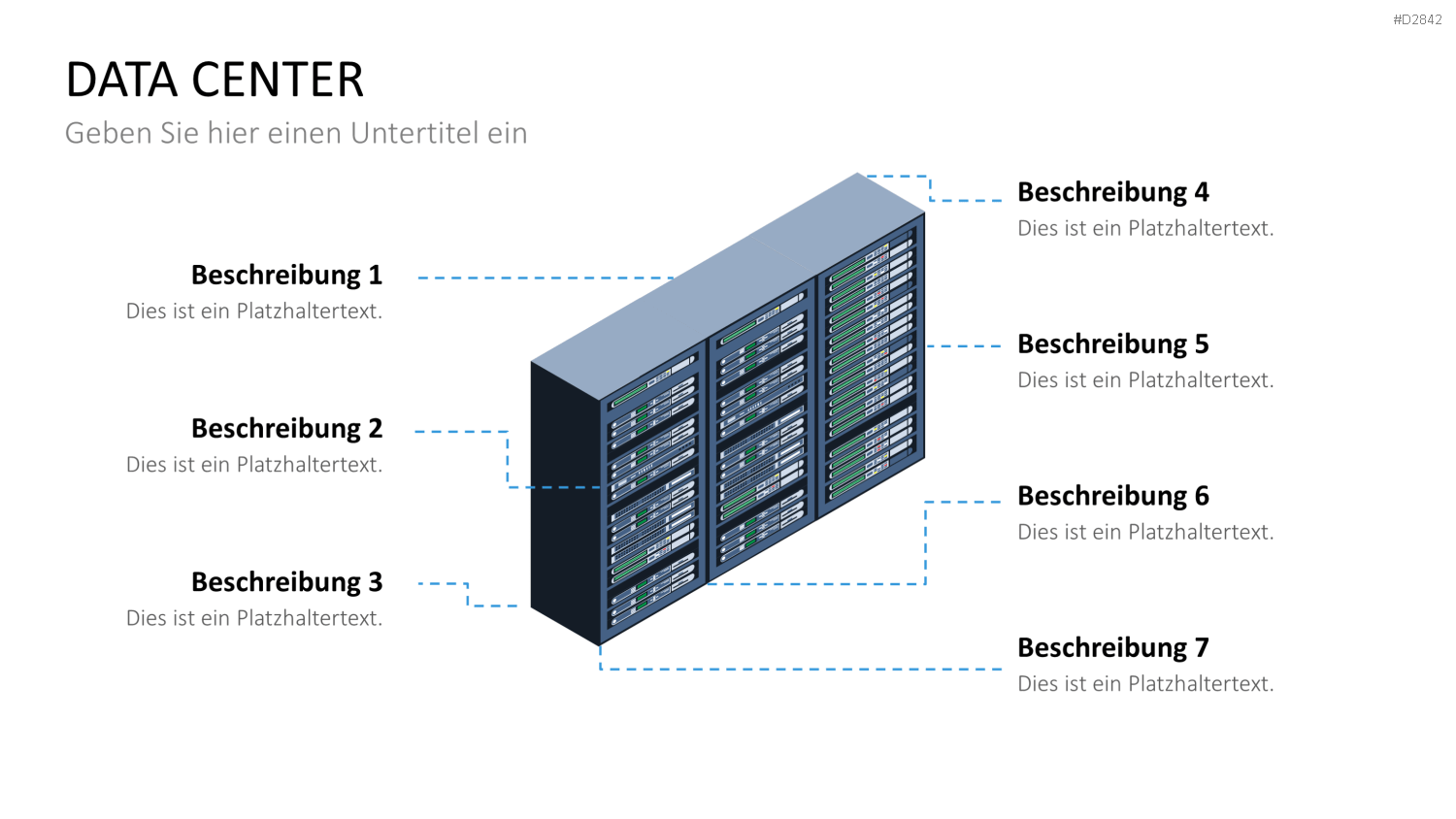 Data Center PowerPoint-Vorlage