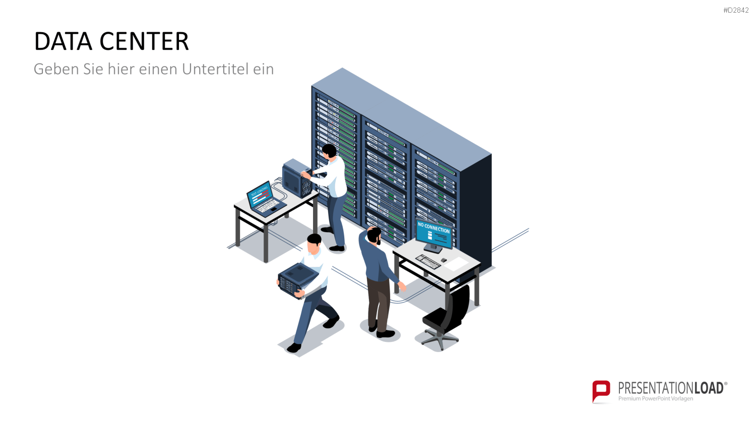 Data Center PowerPoint-Vorlage