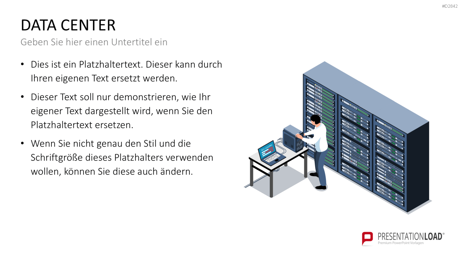 Data Center PowerPoint-Vorlage