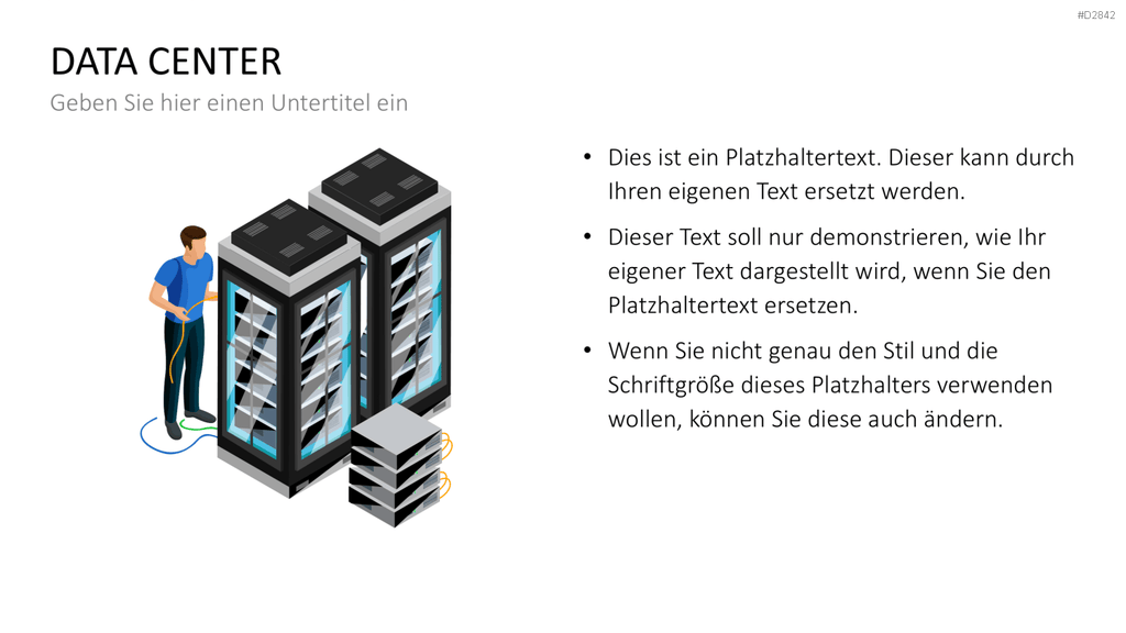 Data Center PowerPoint-Vorlage