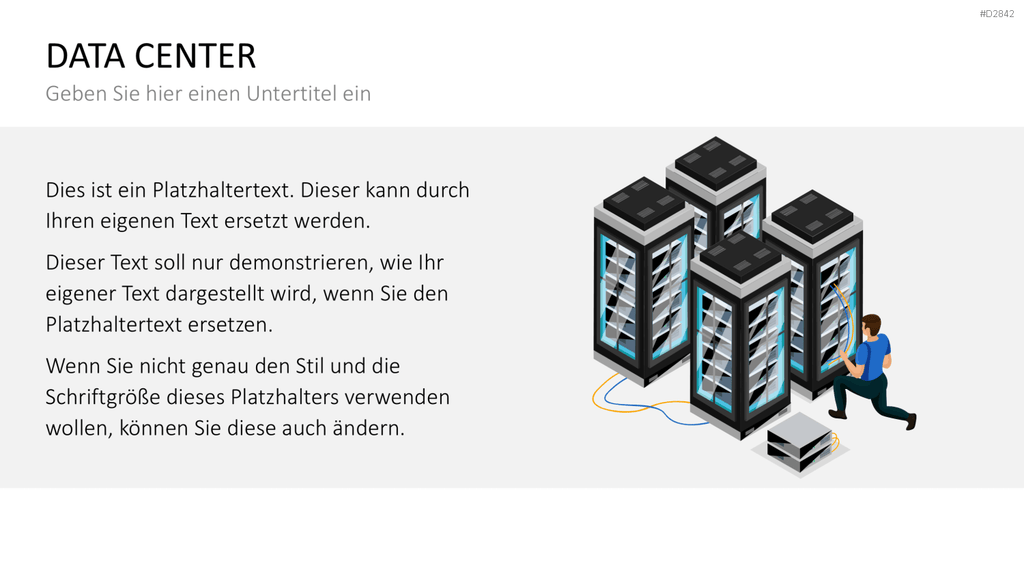 Data Center PowerPoint-Vorlage