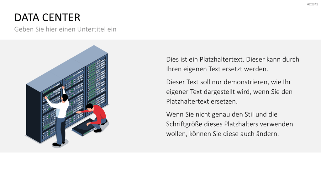 Data Center PowerPoint-Vorlage