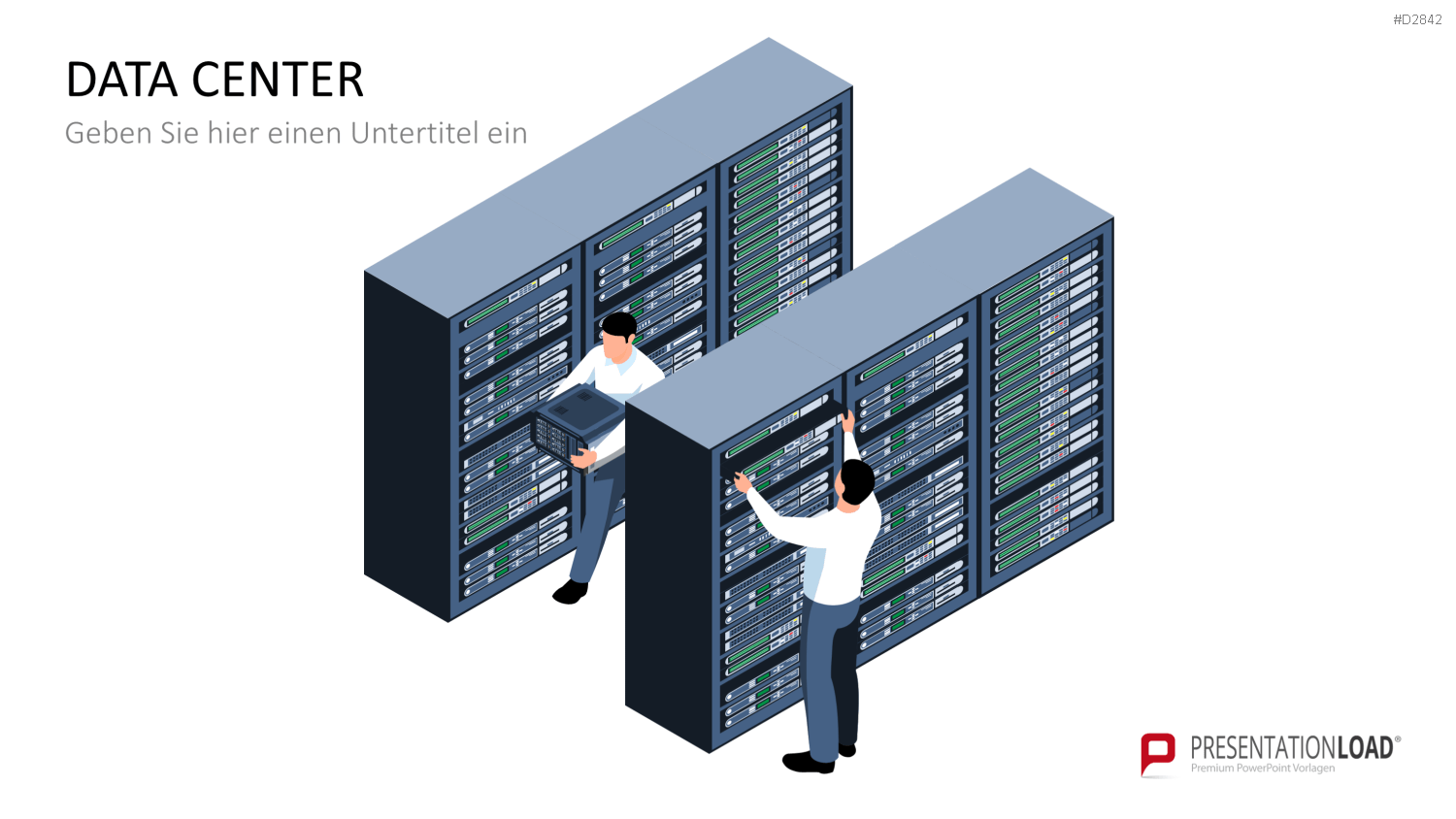 Data Center PowerPoint-Vorlage