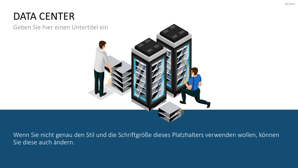 Data Center PowerPoint-Vorlage