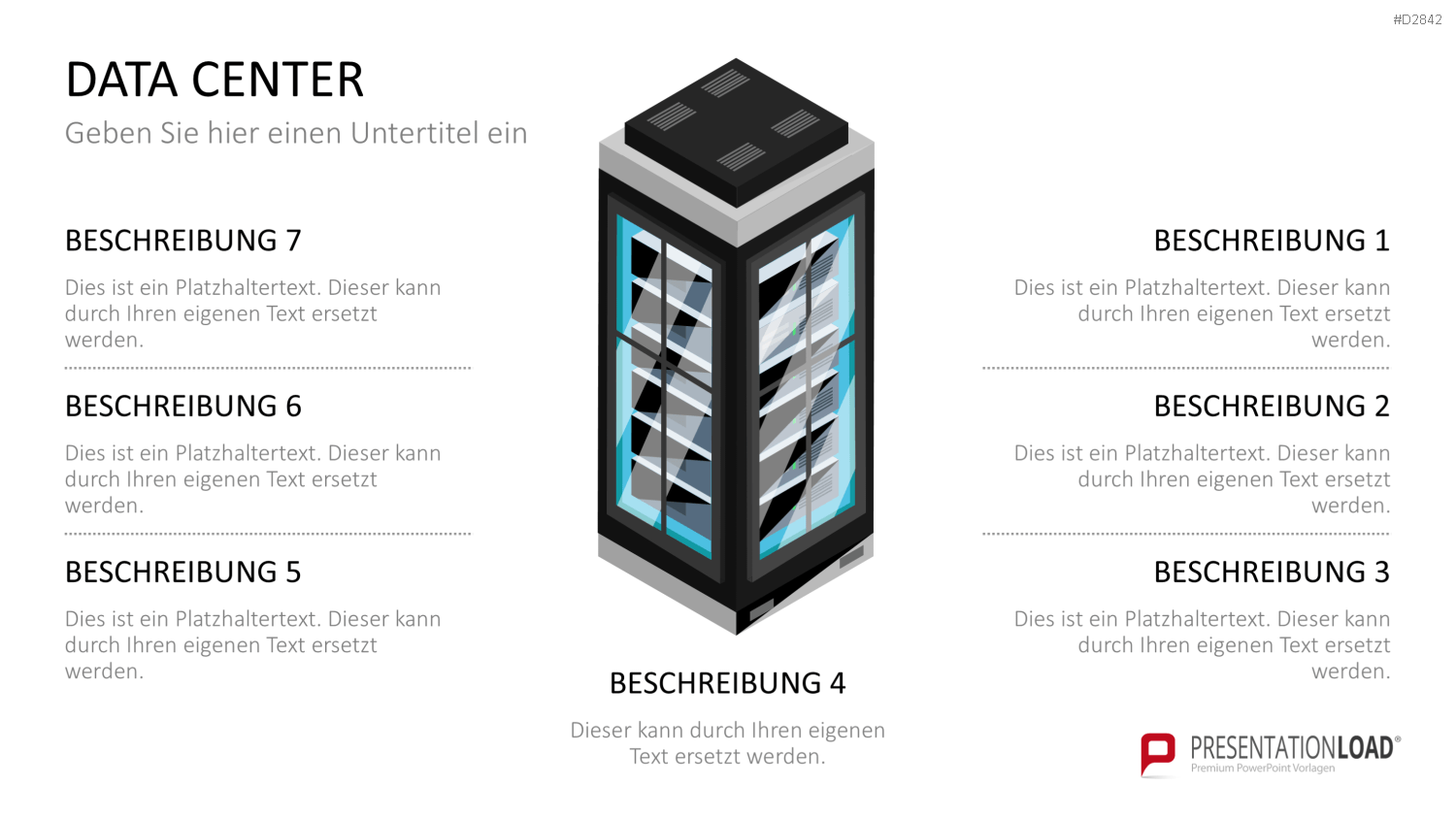 Data Center PowerPoint-Vorlage
