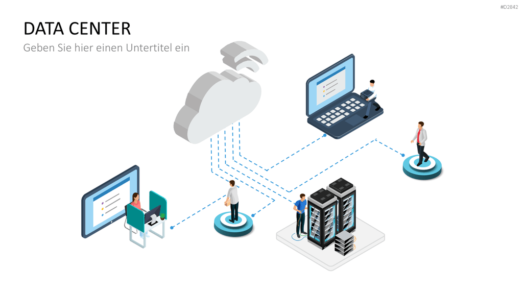 Data Center PowerPoint-Vorlage