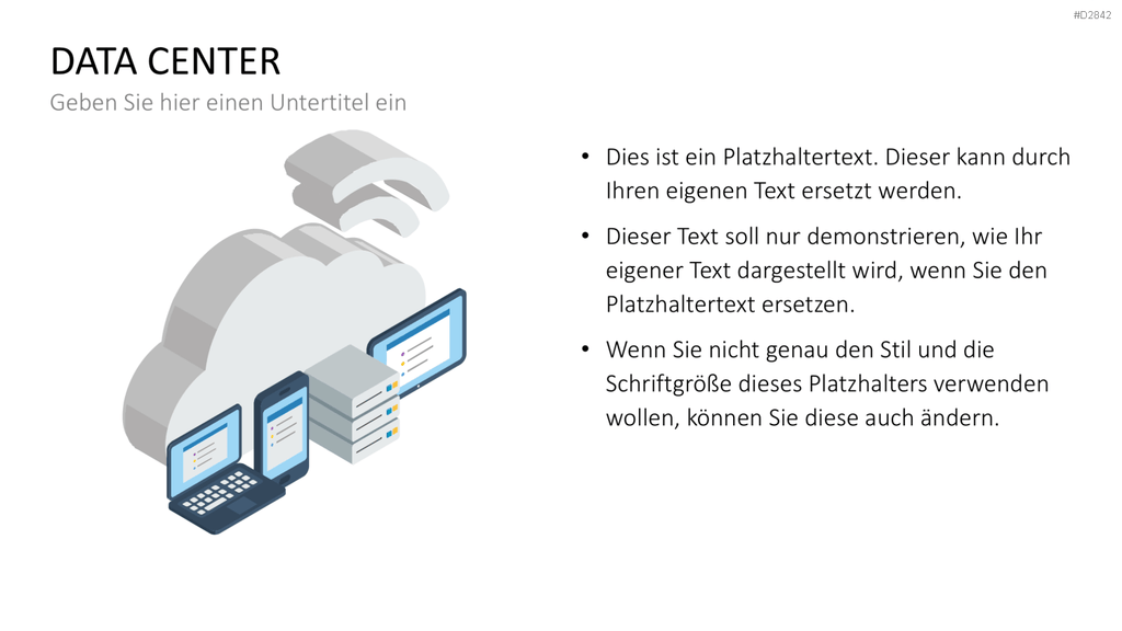 Data Center PowerPoint-Vorlage