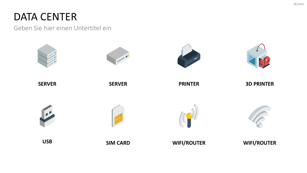 Data Center PowerPoint-Vorlage