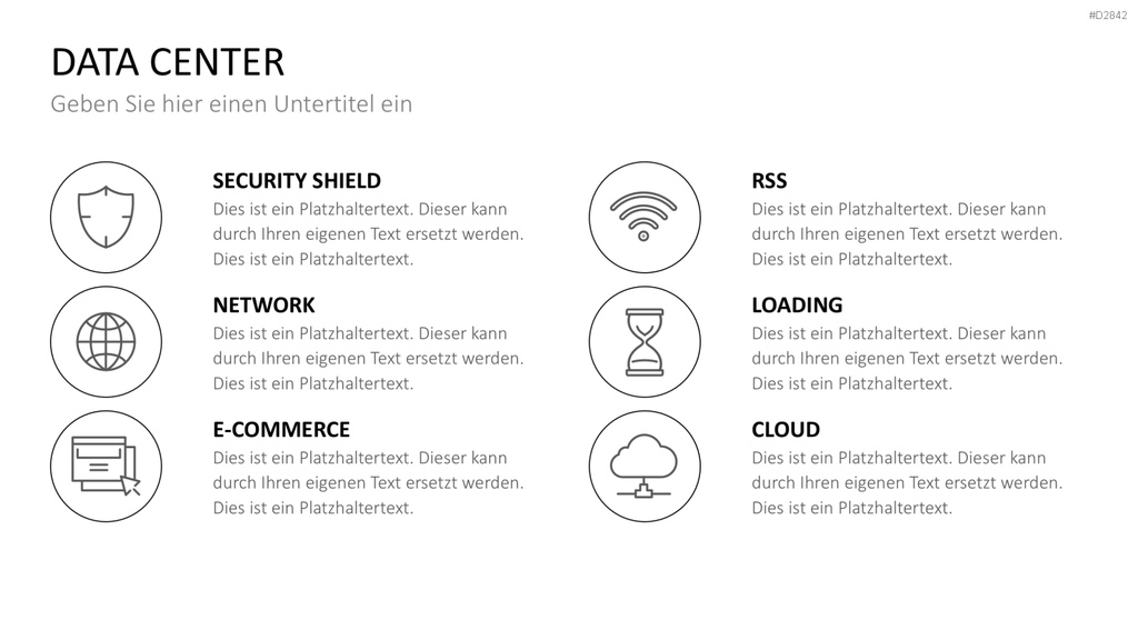 Data Center PowerPoint-Vorlage