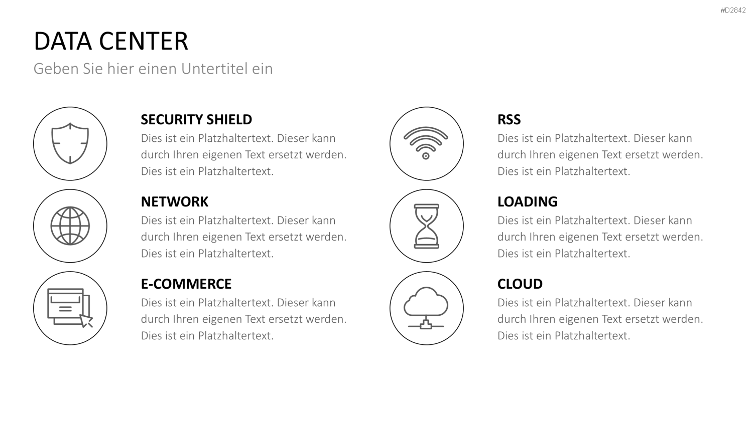 Data Center PowerPoint-Vorlage