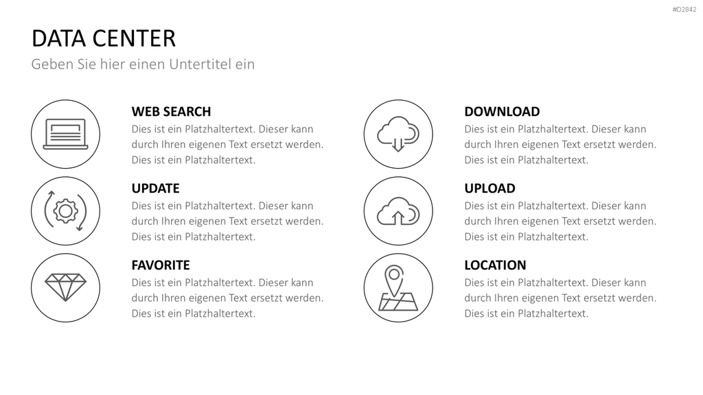Data Center PowerPoint-Vorlage