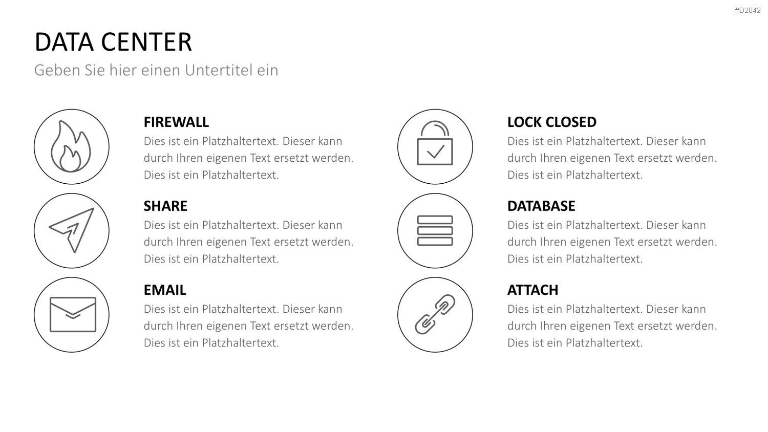 Data Center PowerPoint-Vorlage