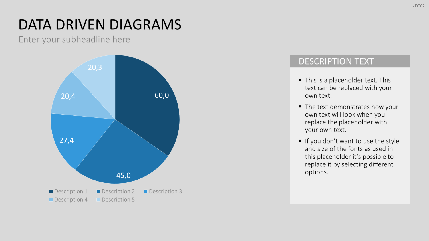 Datendiagramm Bundle PowerPoint-Vorlage