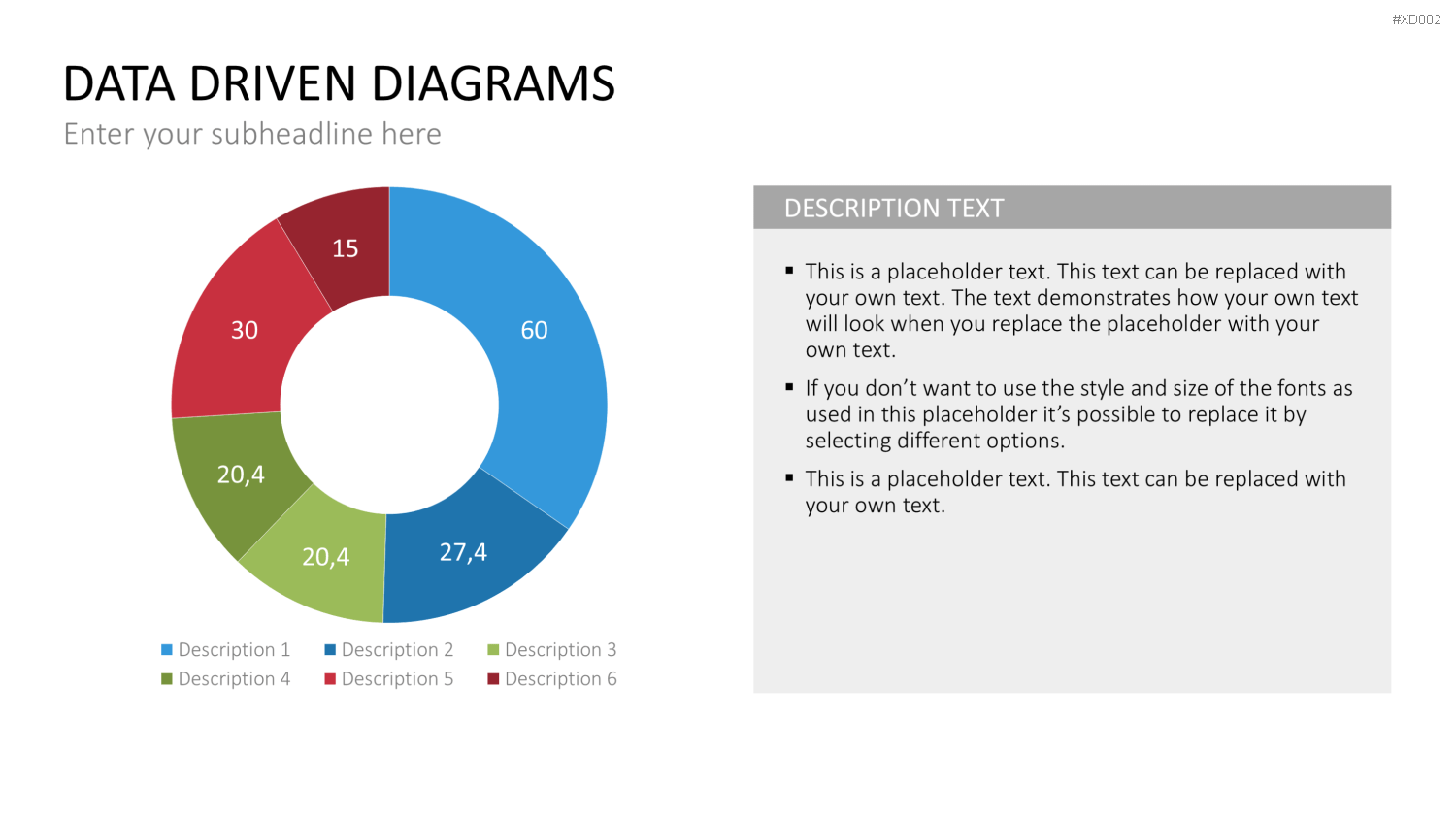 Datendiagramm Bundle PowerPoint-Vorlage