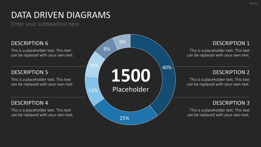 Datendiagramm Bundle PowerPoint-Vorlage