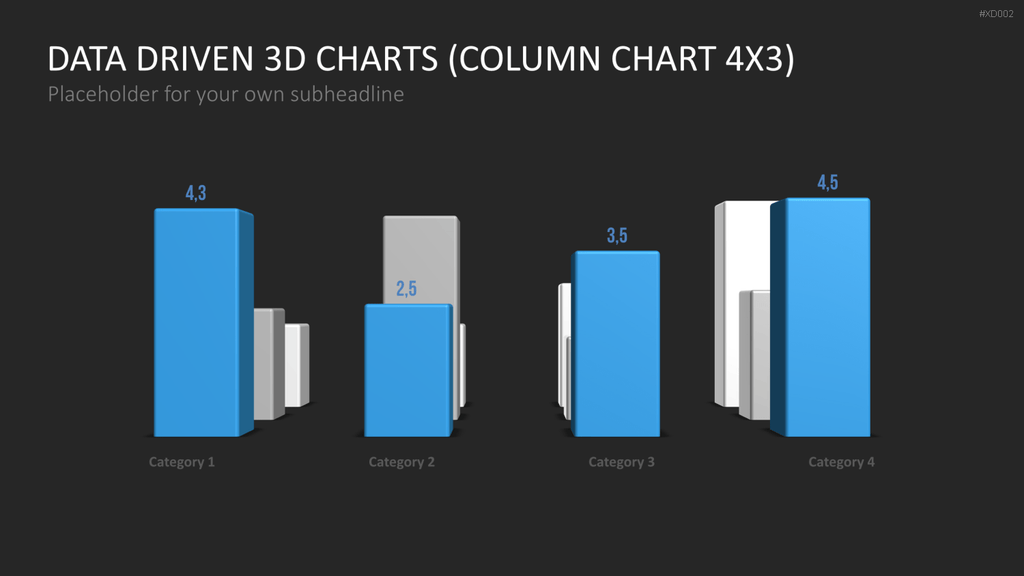 Datendiagramm Bundle PowerPoint-Vorlage