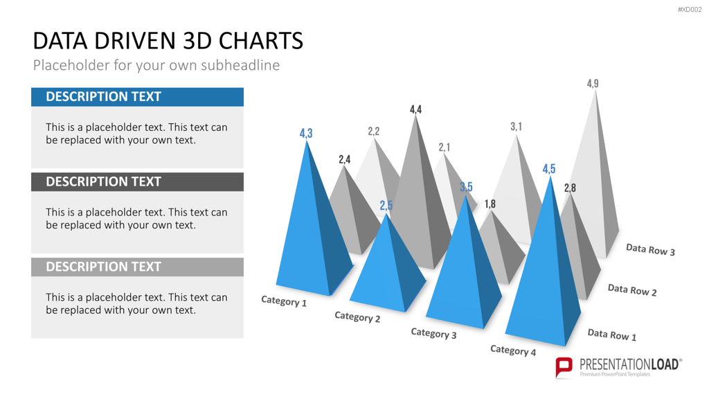 Datendiagramm Bundle PowerPoint-Vorlage