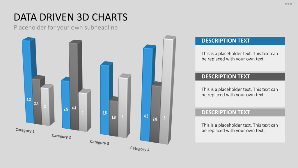 Datendiagramm Bundle PowerPoint-Vorlage