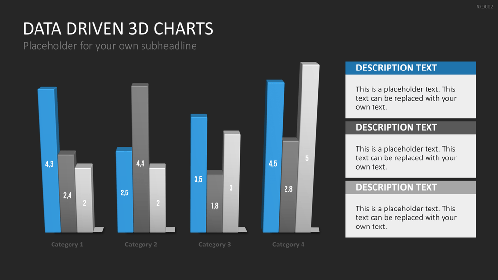 Datendiagramm Bundle PowerPoint-Vorlage