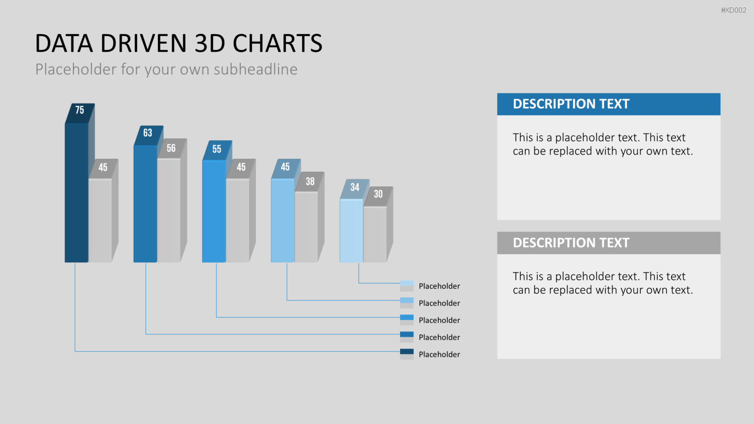 Datendiagramm Bundle PowerPoint-Vorlage