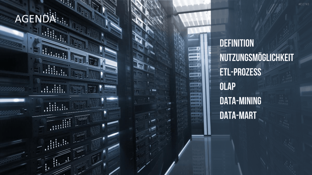 Data Warehouse PowerPoint-Vorlage