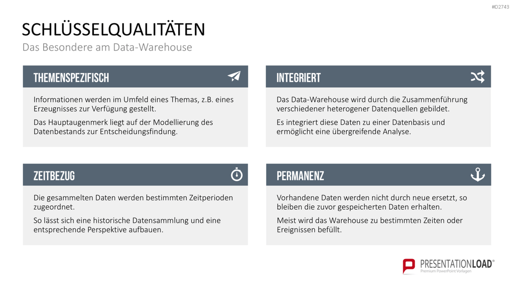 Data Warehouse PowerPoint-Vorlage