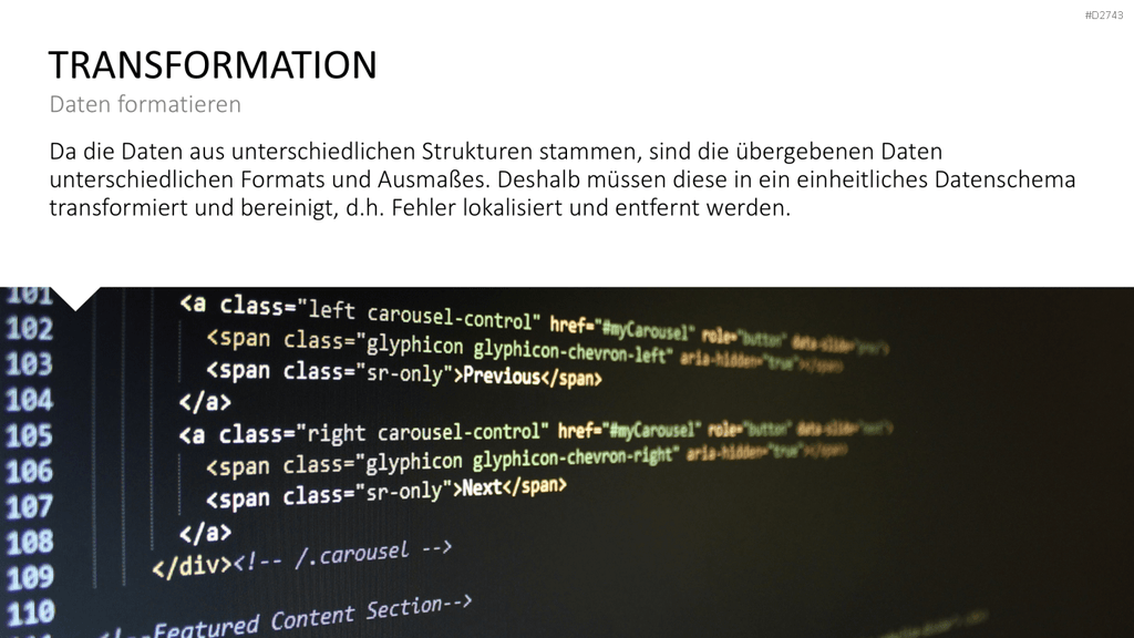 Data Warehouse PowerPoint-Vorlage