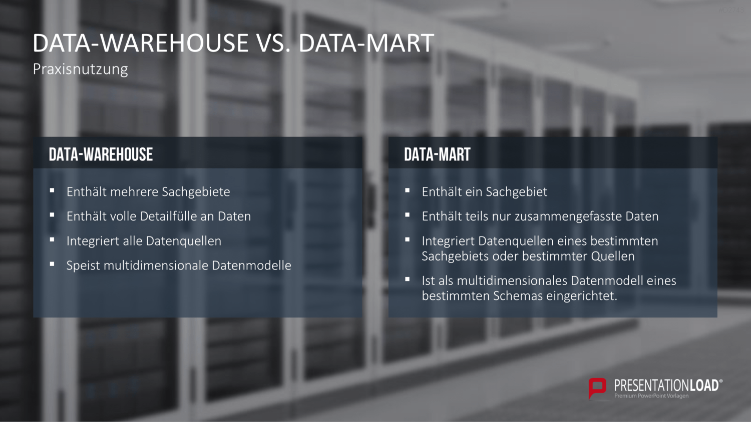 Data Warehouse PowerPoint-Vorlage