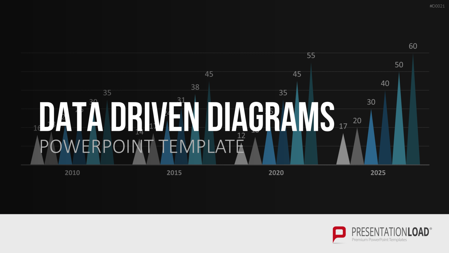 Daten-Diagramme PowerPoint-Vorlage