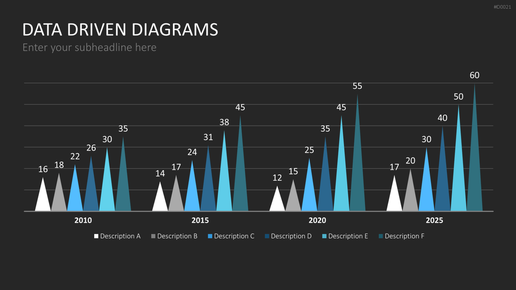 Daten-Diagramme PowerPoint-Vorlage